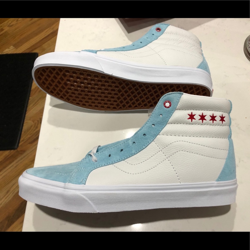 Vans SK8 Hi Reissue - Chicago - Clearwater White